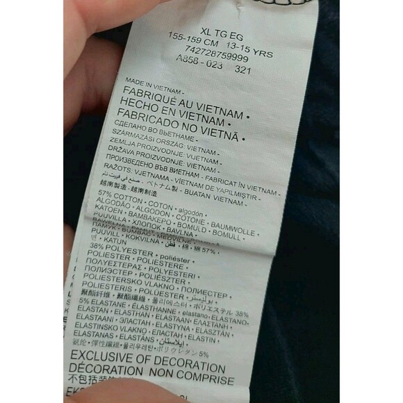 Air Jordan Youth XL Boys 13 To 15 Cropped Hoodie Black Jumpman Logo - Picture 8 of 11